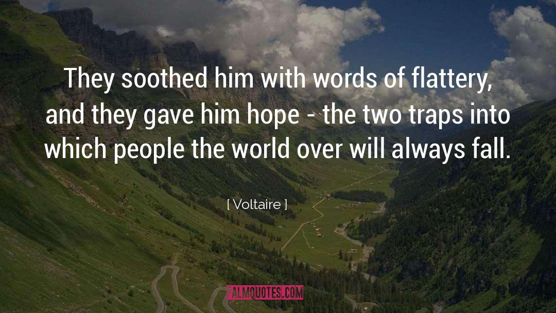 Booby Traps quotes by Voltaire