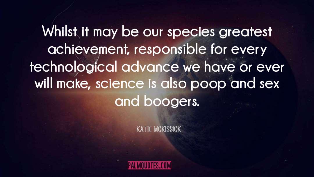 Boogers quotes by Katie McKissick