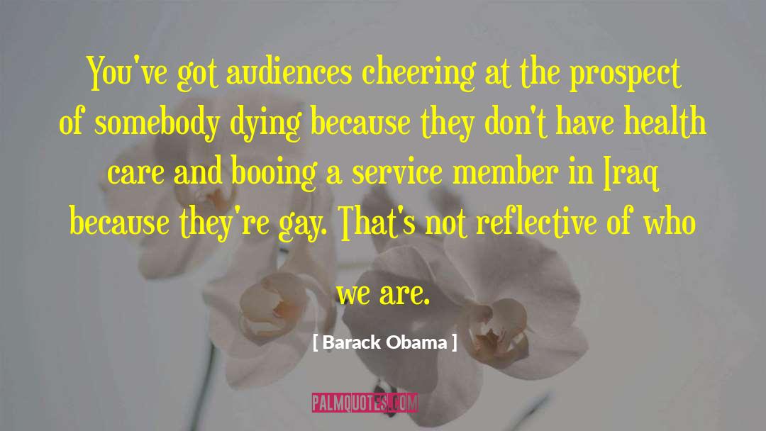 Booing quotes by Barack Obama