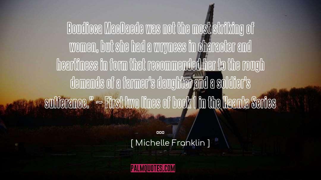 Book 1 quotes by Michelle Franklin