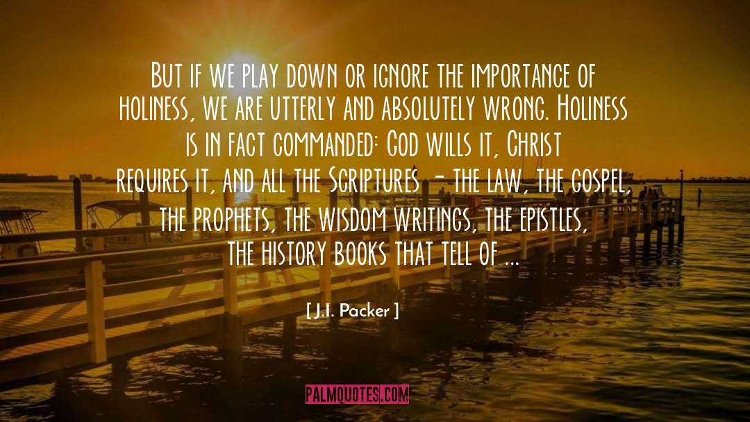 Book 7 quotes by J.I. Packer