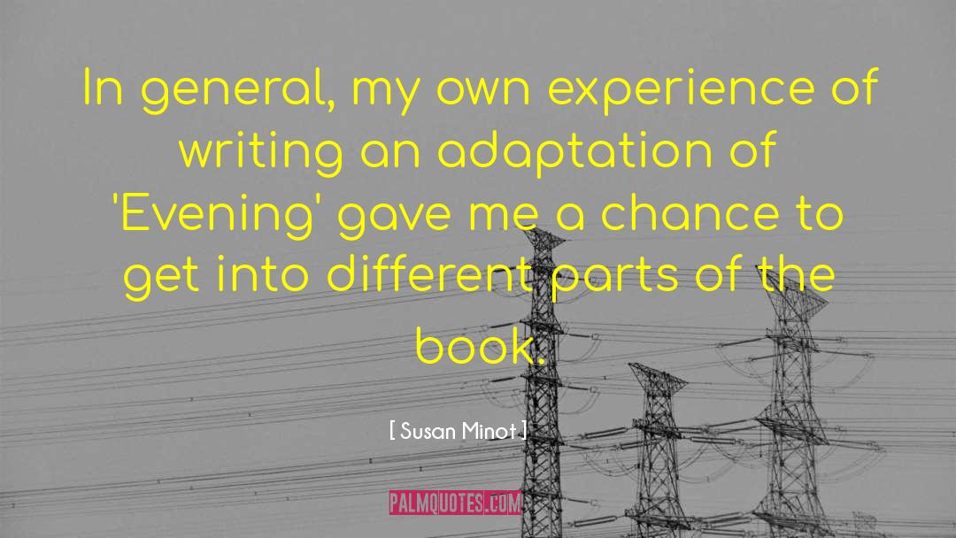Book Adaptation quotes by Susan Minot