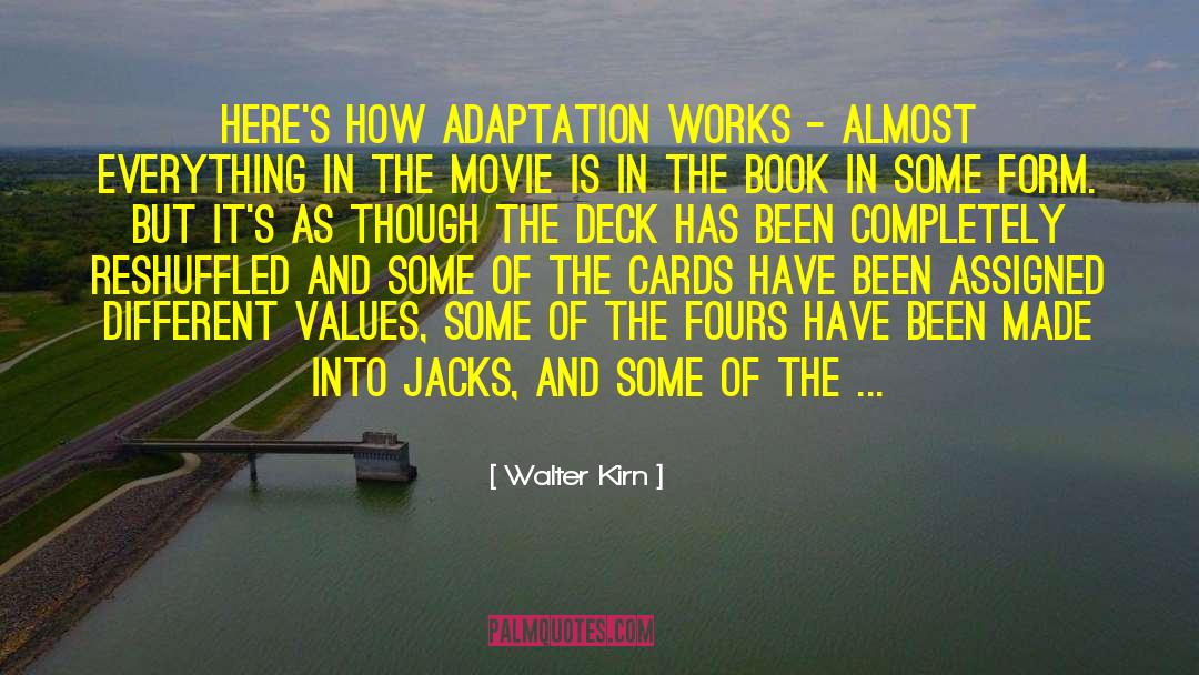 Book Adaptation quotes by Walter Kirn