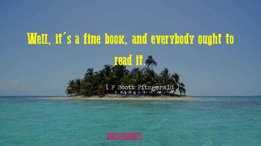 Book Adaptations quotes by F Scott Fitzgerald