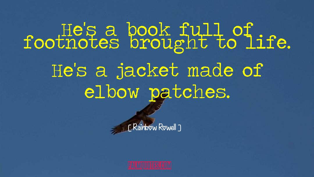 Book Blogging quotes by Rainbow Rowell