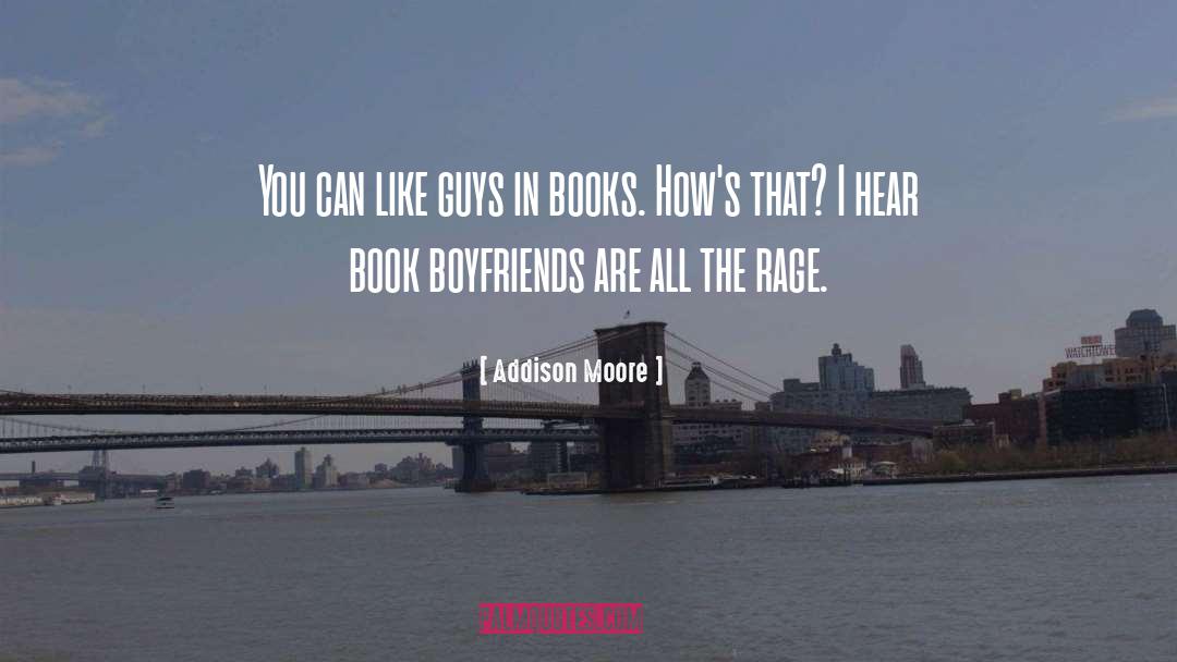 Book Boyfriends quotes by Addison Moore