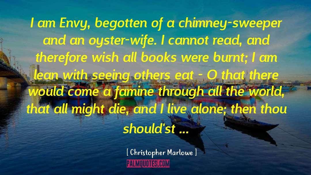 Book Burning quotes by Christopher Marlowe