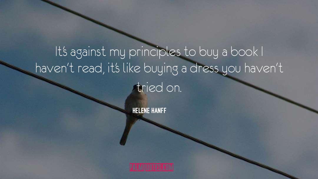 Book Buying quotes by Helene Hanff