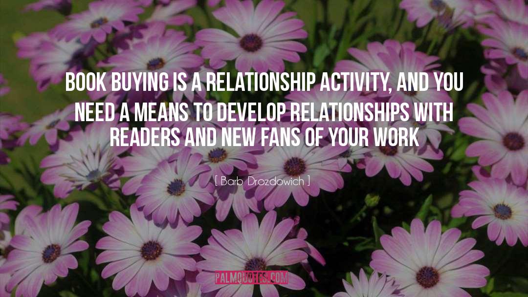 Book Buying quotes by Barb Drozdowich