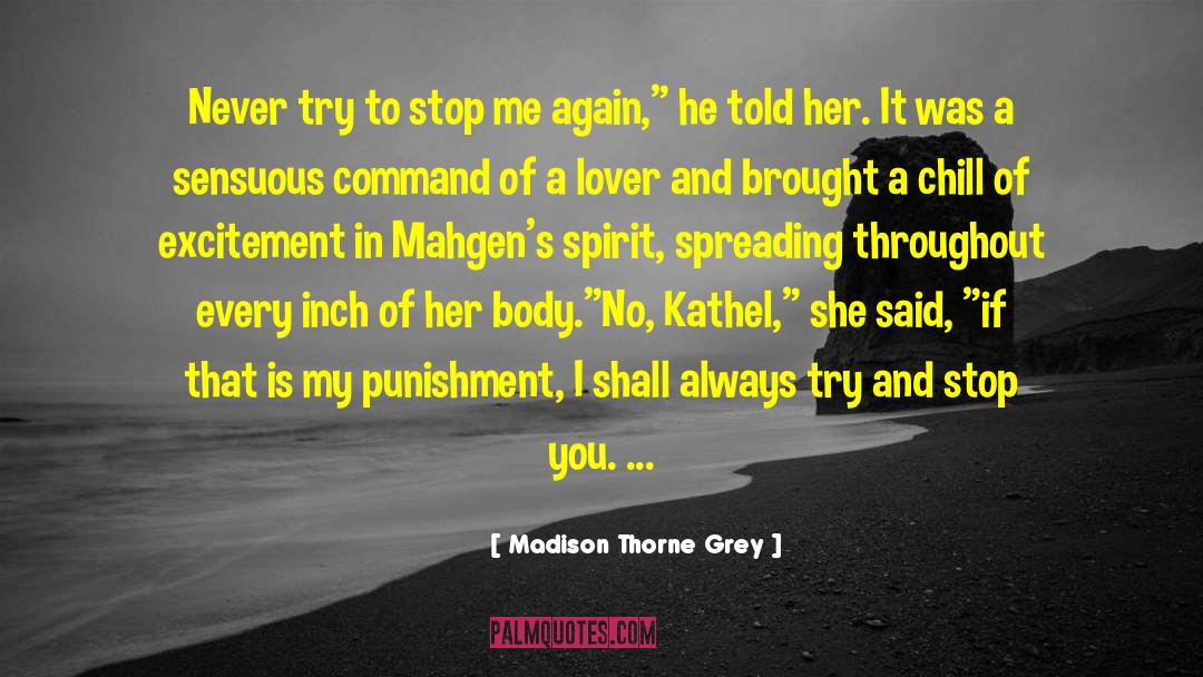 Book Challenge quotes by Madison Thorne Grey