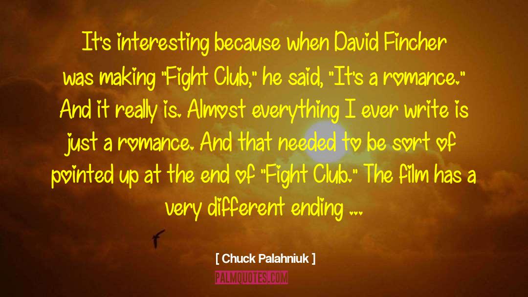 Book Club Fiction quotes by Chuck Palahniuk