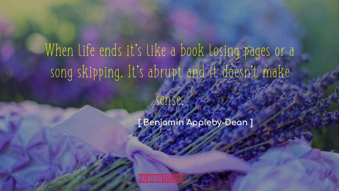 Book Club quotes by Benjamin Appleby-Dean