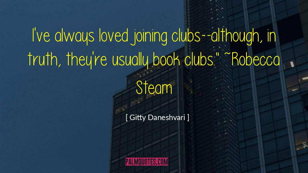 Book Clubs quotes by Gitty Daneshvari