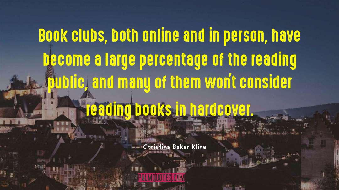 Book Clubs quotes by Christina Baker Kline