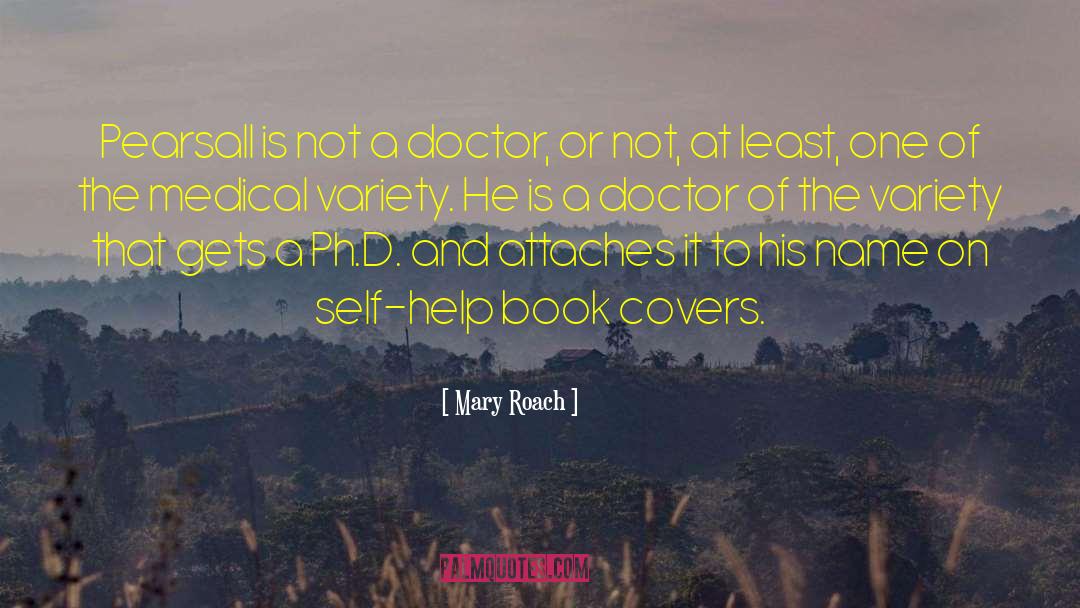 Book Covers quotes by Mary Roach