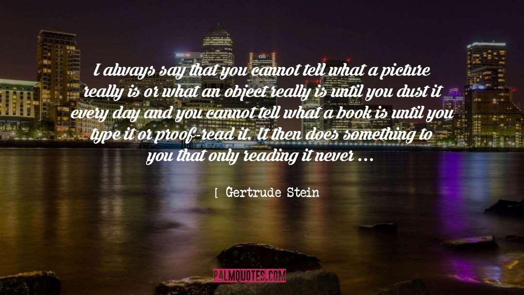Book Ending quotes by Gertrude Stein