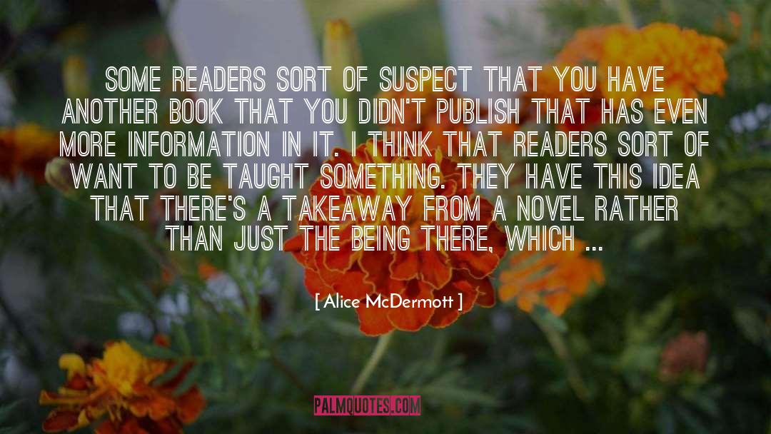 Book Groups quotes by Alice McDermott