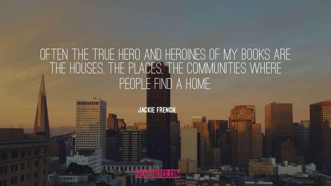 Book Hero quotes by Jackie French