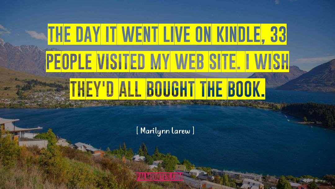 Book Humor quotes by Marilynn Larew