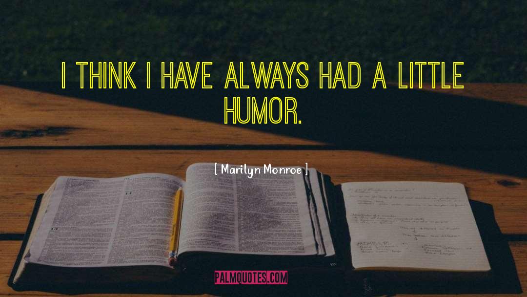 Book Humor quotes by Marilyn Monroe