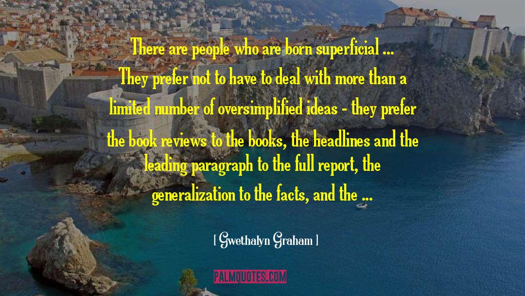 Book Ideas quotes by Gwethalyn Graham