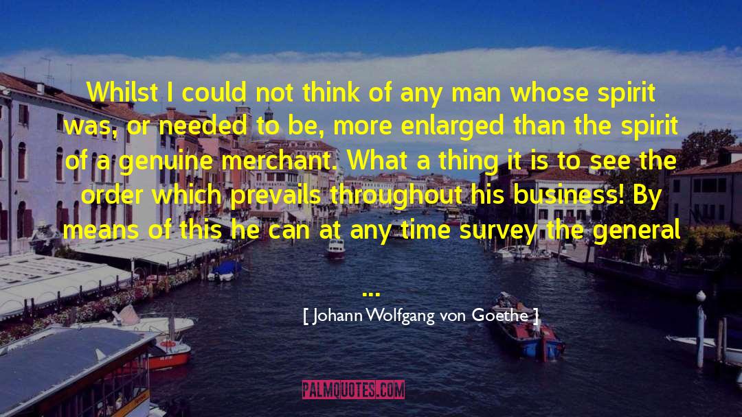 Book Keeping quotes by Johann Wolfgang Von Goethe