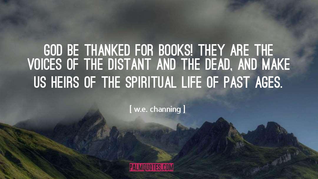 Book Keeping quotes by W.e. Channing