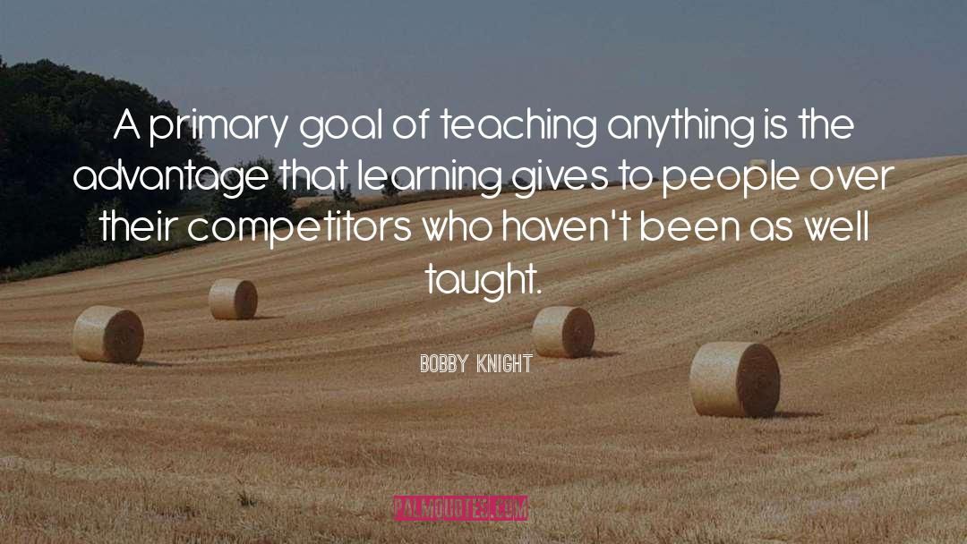 Book Learning quotes by Bobby Knight