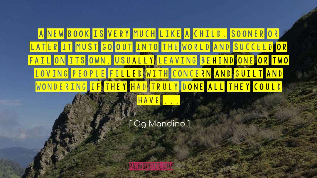 Book Leaving Cold quotes by Og Mandino