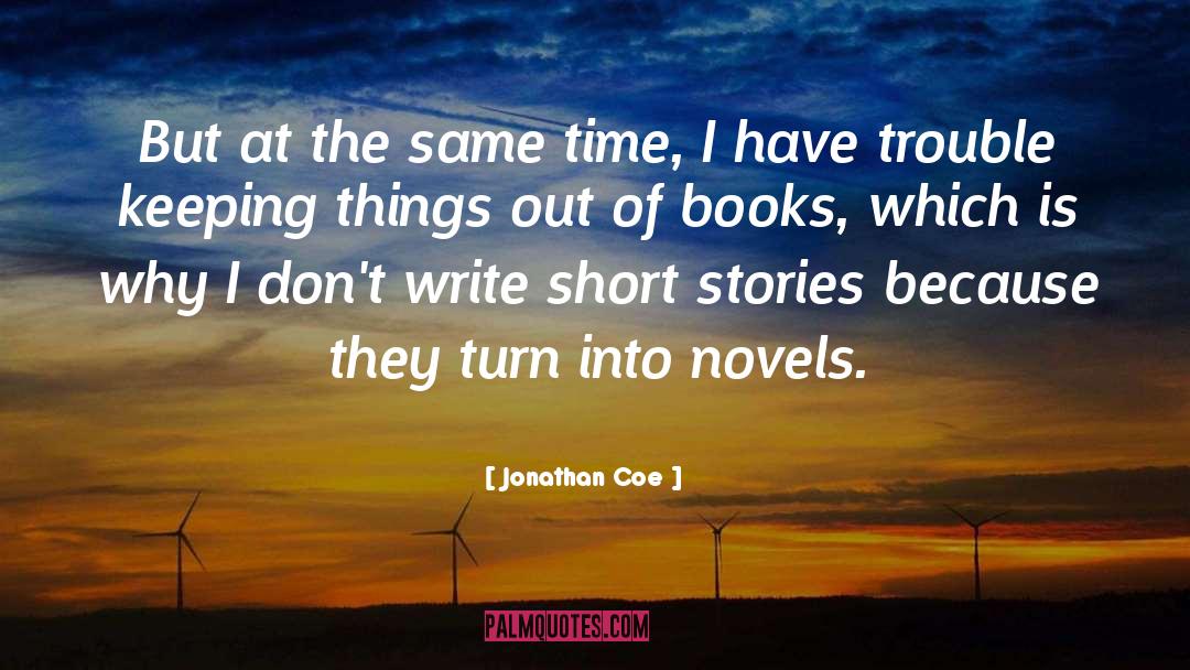 Book Length quotes by Jonathan Coe
