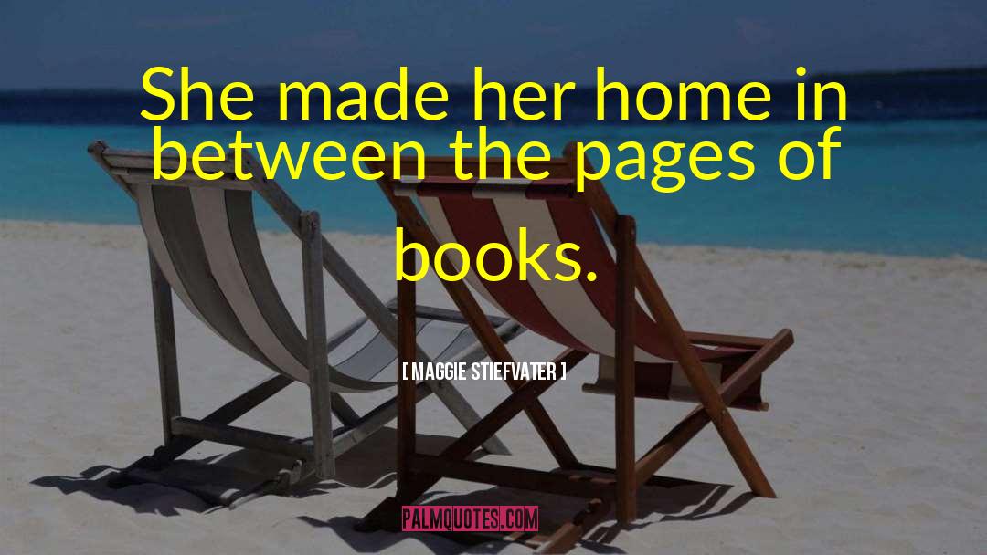 Book Lover quotes by Maggie Stiefvater