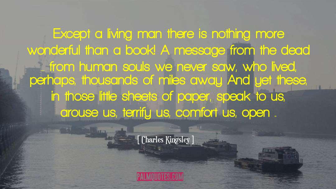 Book Lover quotes by Charles Kingsley