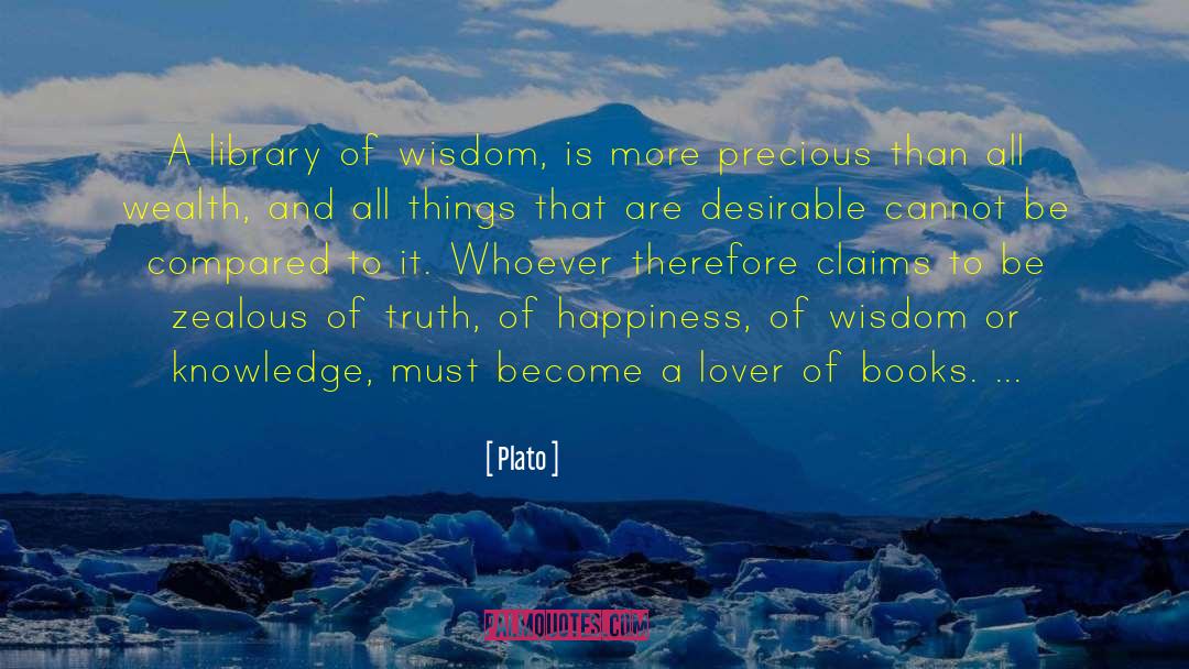 Book Lover Wisdom quotes by Plato