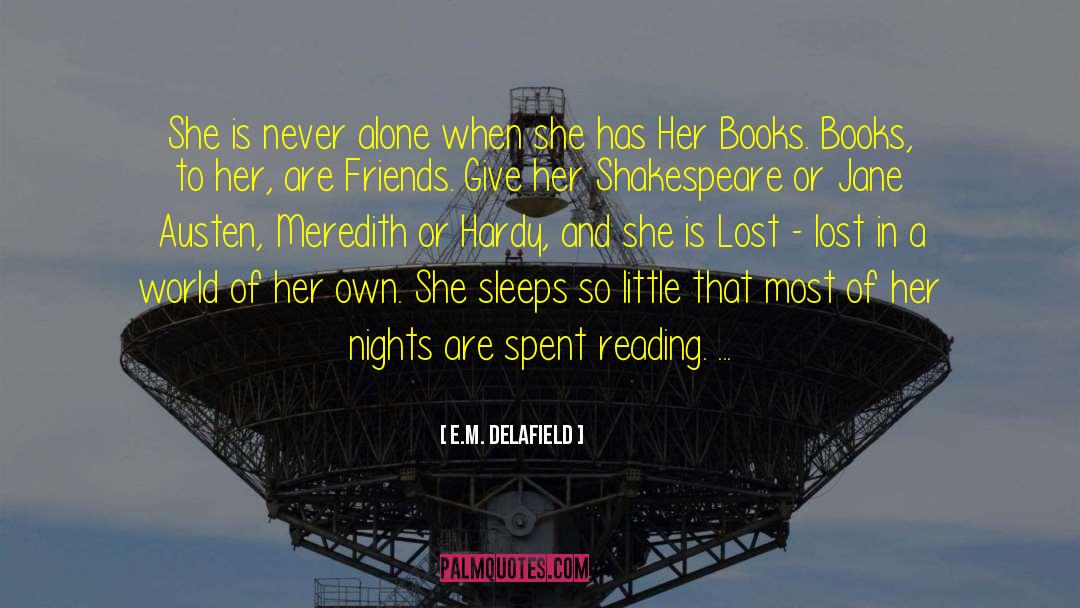 Book Lovers quotes by E.M. Delafield
