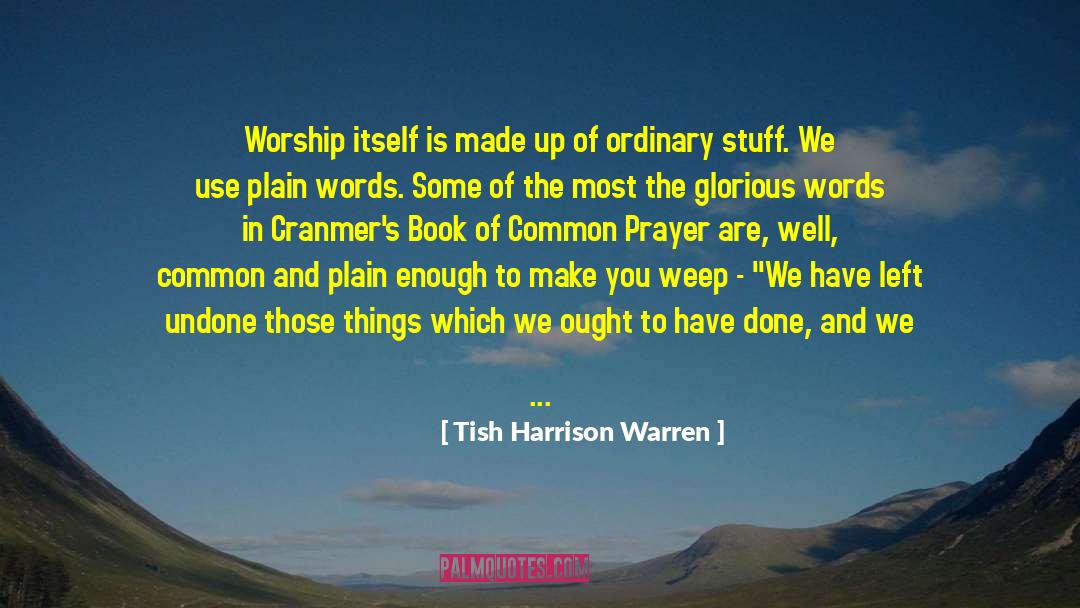 Book Of Common Prayer quotes by Tish Harrison Warren