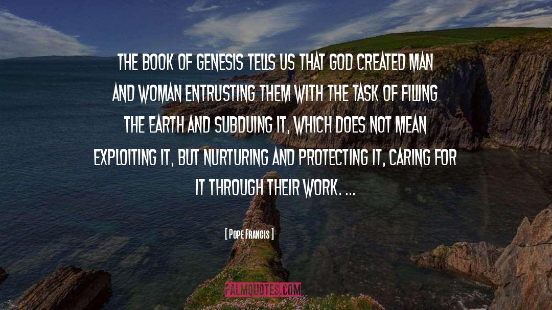 Book Of Genesis quotes by Pope Francis