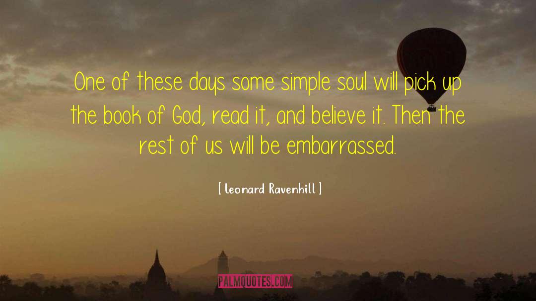 Book Of God quotes by Leonard Ravenhill