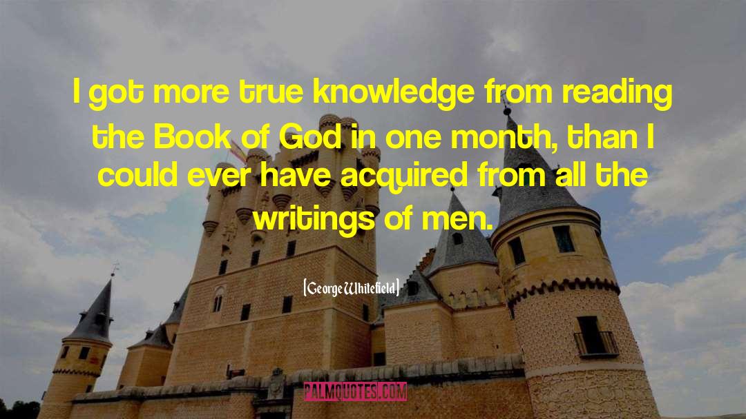 Book Of God quotes by George Whitefield