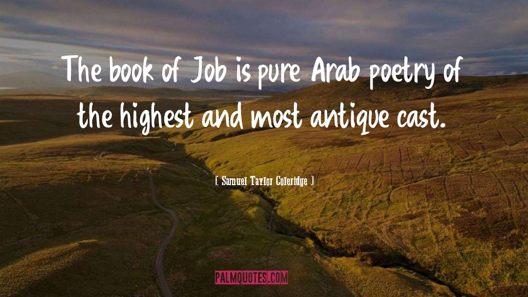 Book Of Job quotes by Samuel Taylor Coleridge