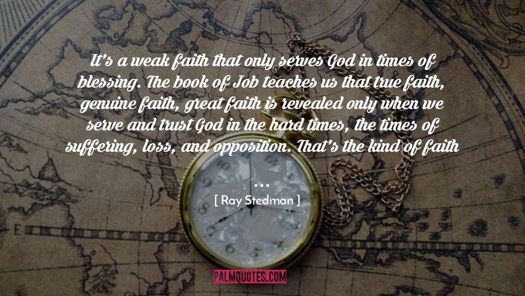 Book Of Job quotes by Ray Stedman