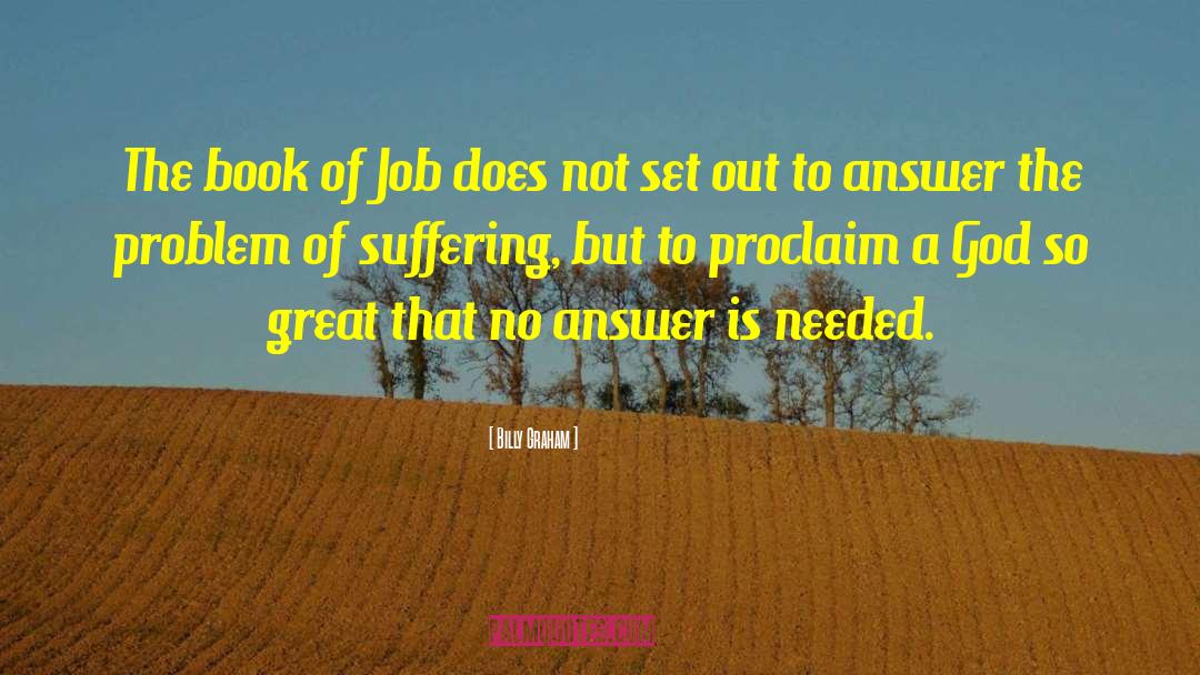 Book Of Job quotes by Billy Graham