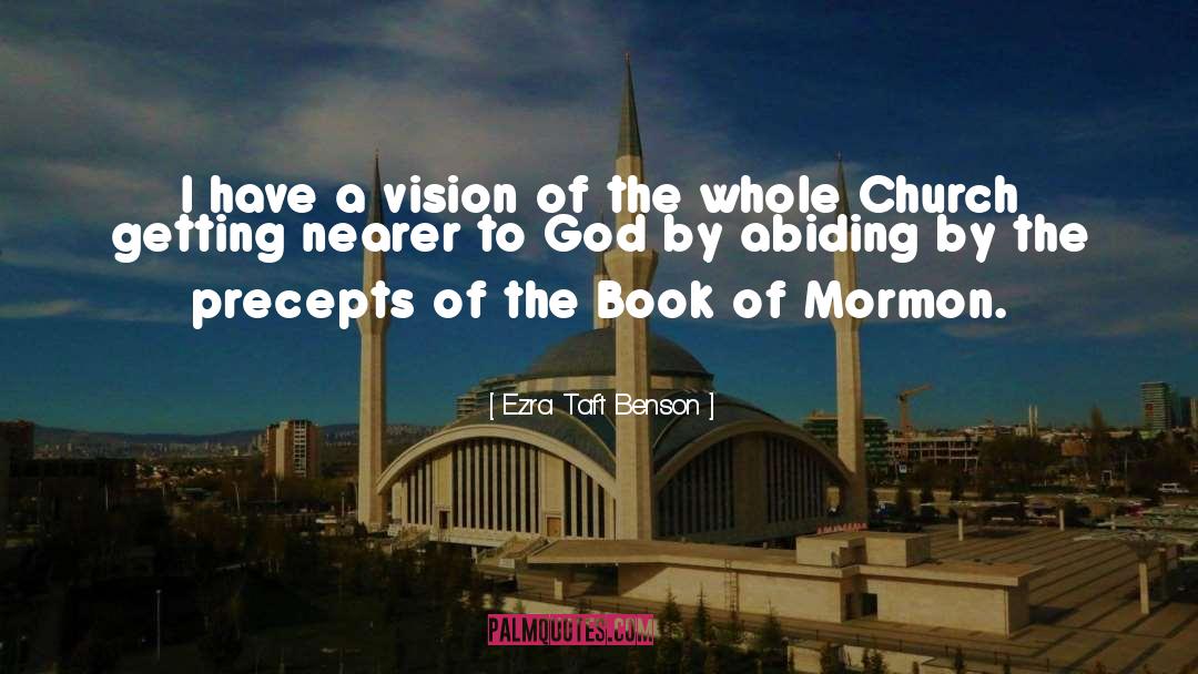 Book Of Mormon quotes by Ezra Taft Benson