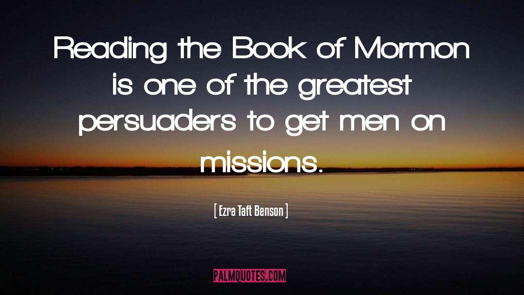 Book Of Mormon quotes by Ezra Taft Benson