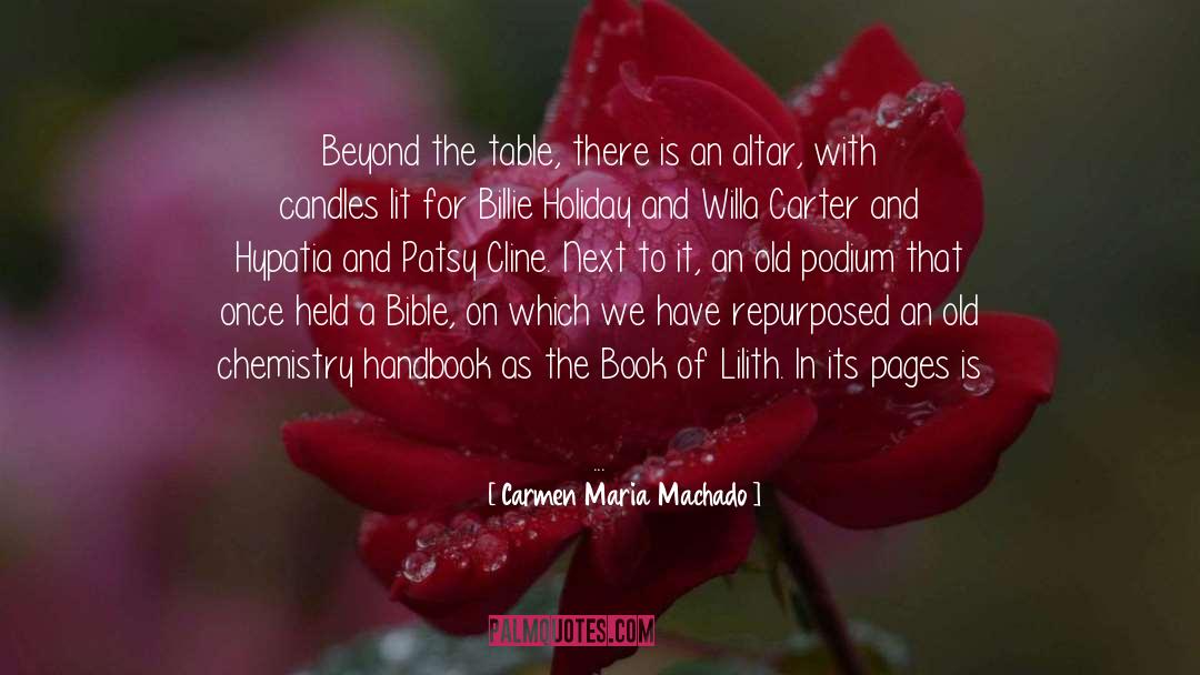 Book Of quotes by Carmen Maria Machado
