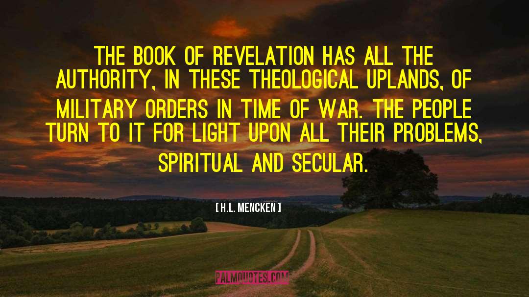 Book Of Revelation quotes by H.L. Mencken