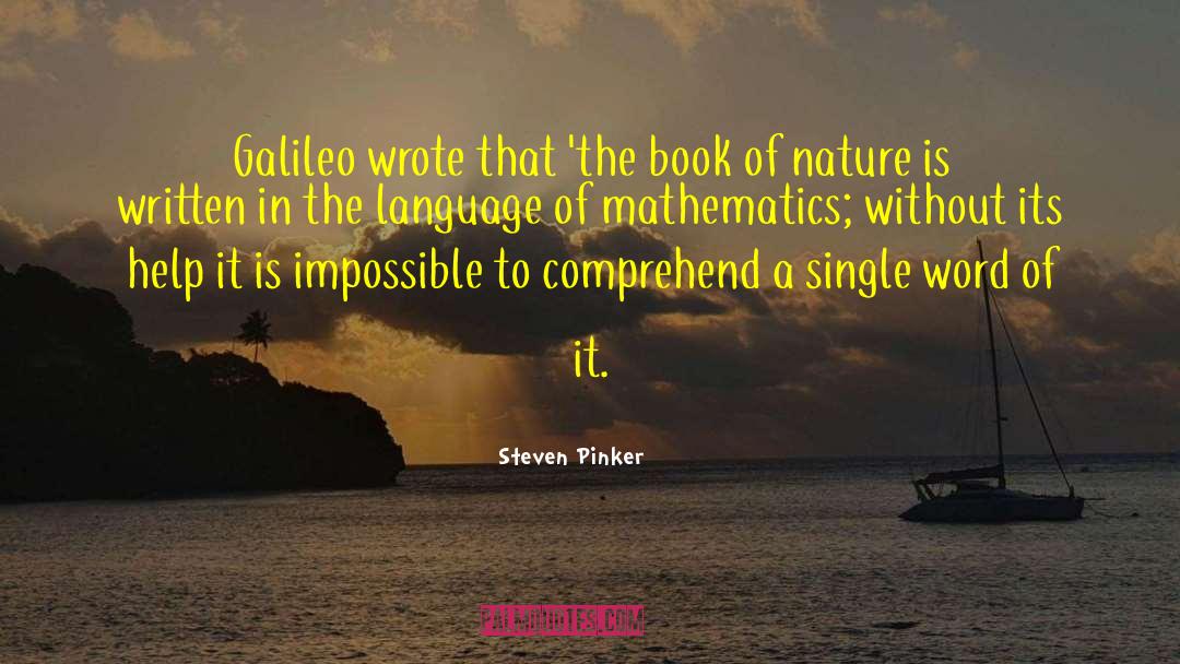 Book Of Verse quotes by Steven Pinker