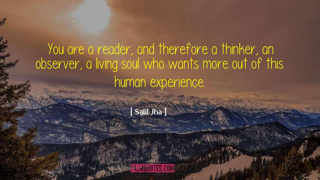 Book One quotes by Salil Jha