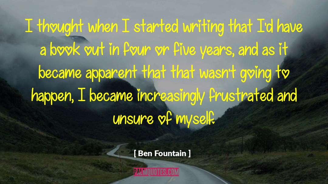 Book Out quotes by Ben Fountain