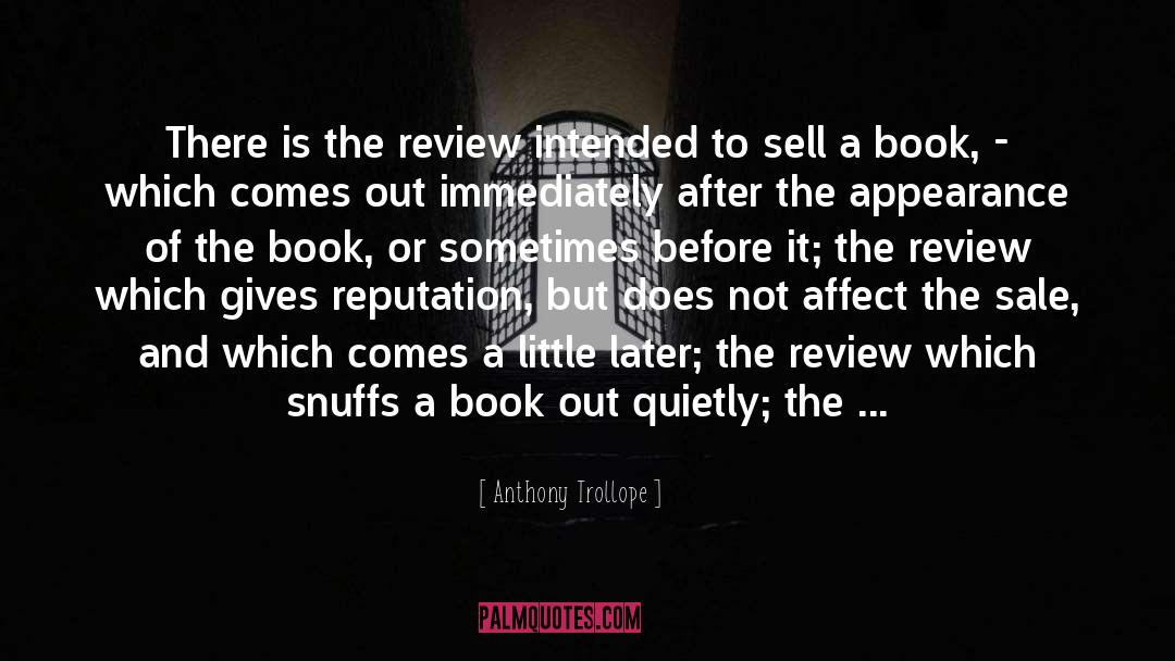 Book Out quotes by Anthony Trollope