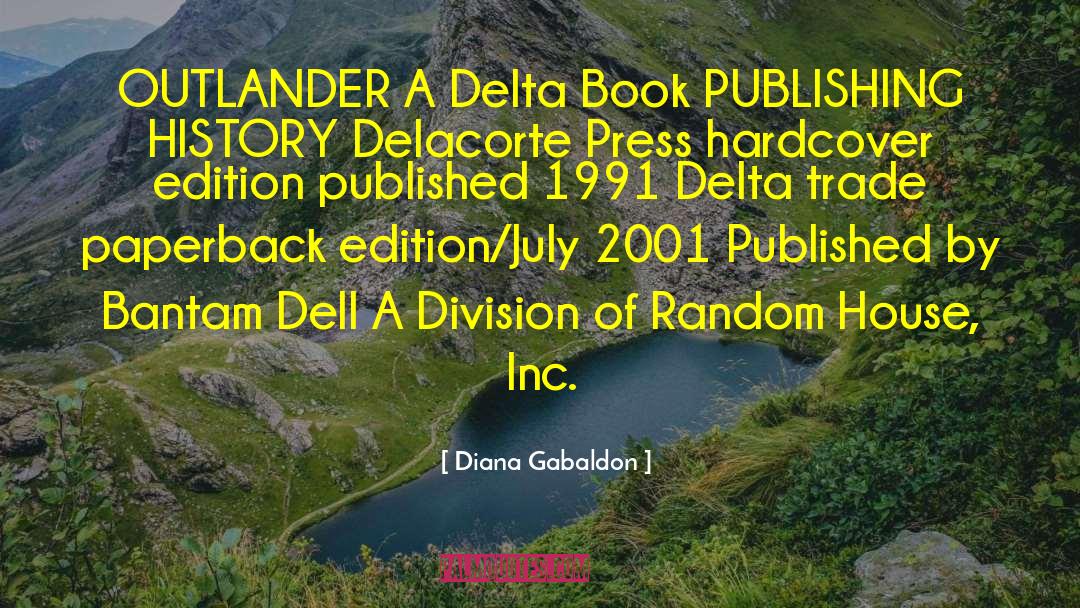 Book Publishing quotes by Diana Gabaldon